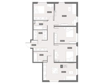 Планировки 4-к. апартаменты в «Zoom на Неве» (Зум на Неве)