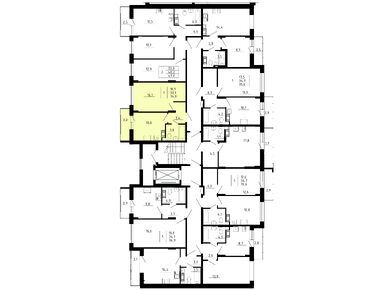 1-комнатная 33.10 кв.м, ЖК Yolkki Village (Ёлки Вилладж), 3 693 960 руб.
