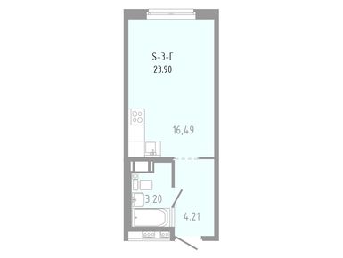 Планировки студии-апартаменты в Valo (Вало)