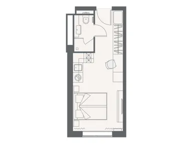 Студия 22.57 кв.м, «Йес Приморский», 8 215 480 руб.