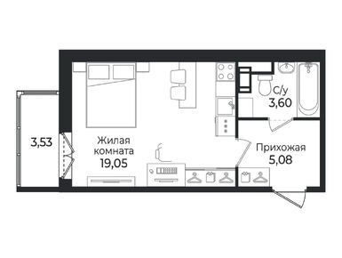 Студия 28.79 кв.м, ЖК «Сертолово Парк» (SERTOLOVO PARK), 5 758 000 руб.
