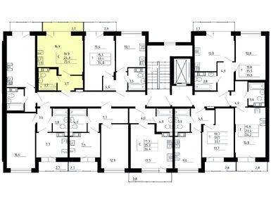 Студия 24.30 кв.м, ЖК Yolkki Village (Ёлки Вилладж), 2 867 400 руб.
